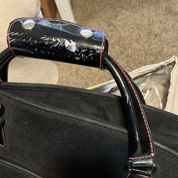 DIANE VON FURSTENBERG GARMENT BAG- LARGE BLACK 24x21” - Picture 10 of 17